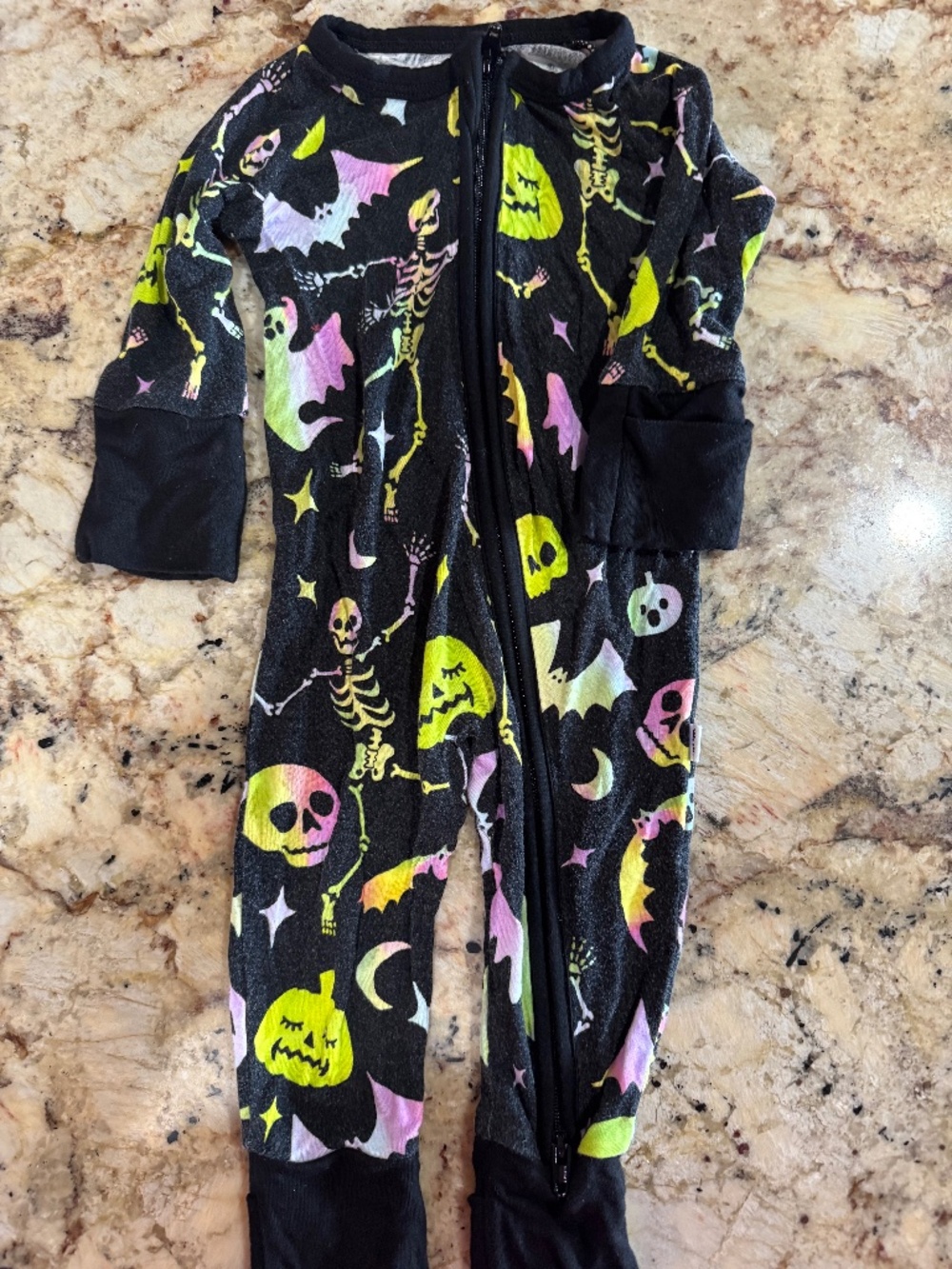 Little Sleepies Halloween convertable footie